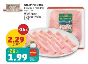 PENNY Toastschinken Angebot