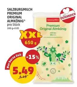 PENNY Salzburgmilch premium original almkönig Angebot