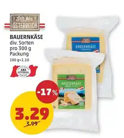 PENNY Bauernkäse Angebot