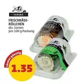 PENNY Frischkäse- röllchen Angebot