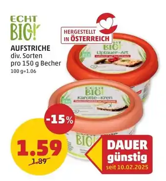 PENNY Aufstriche Angebot