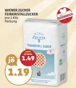 PENNY Wiener zucker feinkristall zucker Angebot