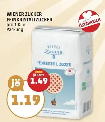 PENNY Wiener zucker feinkristall zucker Angebot