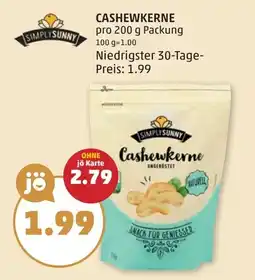 PENNY Cashewkerne Angebot