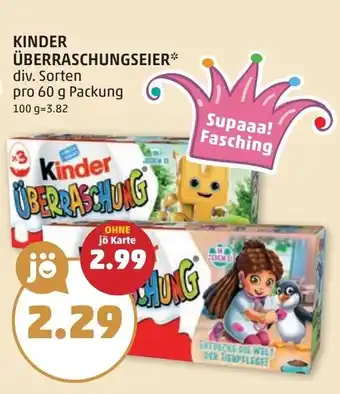 PENNY Kinder überraschungseier Angebot