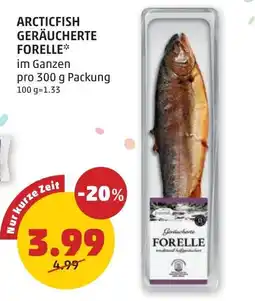 PENNY Arcticfish geräucherte forelle Angebot