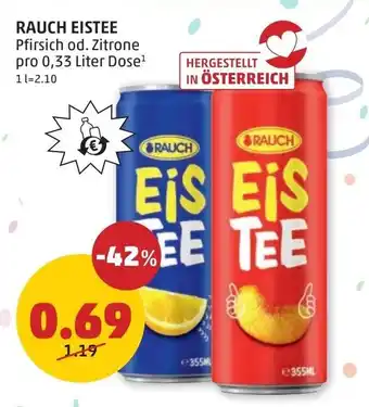 PENNY Rauch eistee Angebot