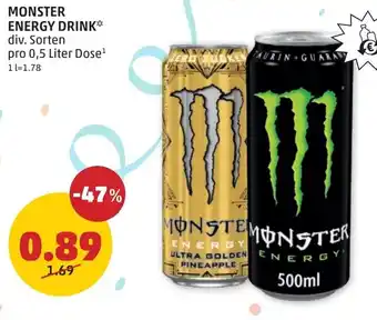 PENNY Monster energy drink Angebot