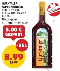 PENNY Gurktaler alpenkräuter Angebot