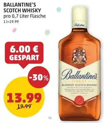 PENNY Ballantine's scotch whisky Angebot