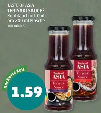 PENNY Taste of asia teriyaki sauce Angebot