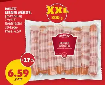 PENNY Berner würstel Angebot