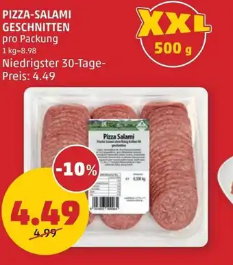 PENNY Pizza-salami geschnitten Angebot