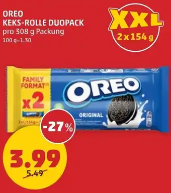 PENNY Oreo keks-rolle duopack Angebot