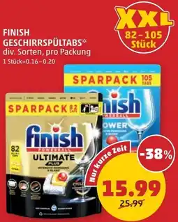 PENNY Finish geschirrspültabs Angebot