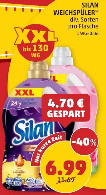 PENNY Silan weichspüler Angebot