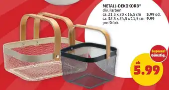 PENNY Metall-dekokorb Angebot