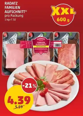 PENNY Radatz familien aufschnitt Angebot