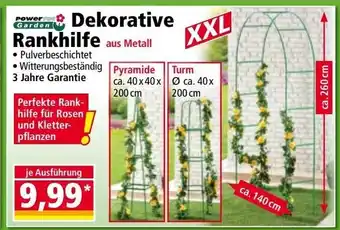 Norma Dekorative Rankhilfe aus Metall Angebot