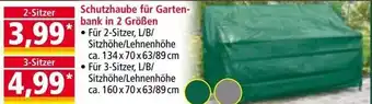 Norma Schutzhaube für Garten- bank in 2 Größen Angebot