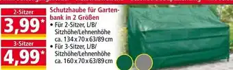 Norma Schutzhaube für garten- bank in 2 größen Angebot