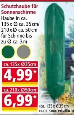 Norma Schutzhaube für sonnenschirme Angebot