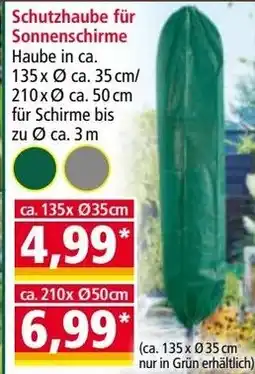 Norma Schutzhaube für sonnenschirme Angebot