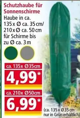 Norma Schutzhaube für sonnenschirme Angebot