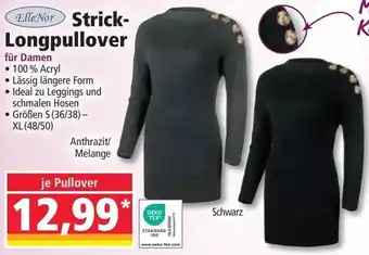 Norma Strick-longpullover Angebot