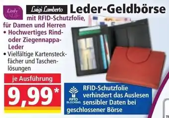 Norma Leder-Geldbörse Angebot