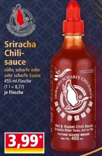 Norma Sriracha Chili- sauce Angebot