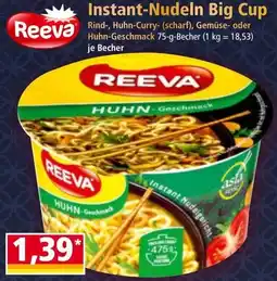 Norma Instant-Nudeln Big Cup Angebot