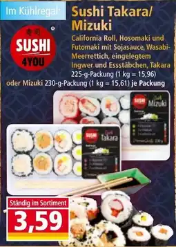 Norma Sushi Takara/ Mizuki Angebot