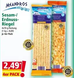 Norma Sesam-/ Erdnuss- Riegel Angebot