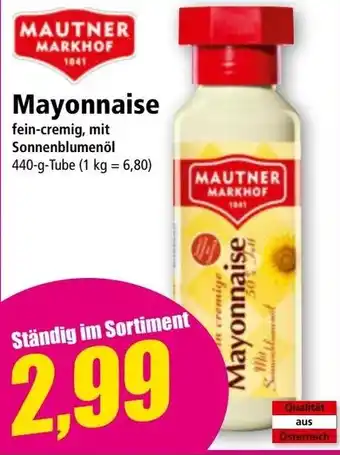 Norma Mayonnaise Angebot