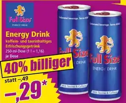 Norma Energy drink Angebot