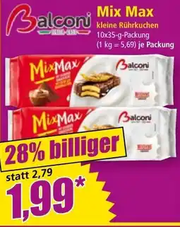 Norma Balcony Mix Max kleine Rührkuchen Angebot