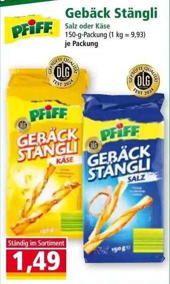 Norma Gebäck Stängli Angebot