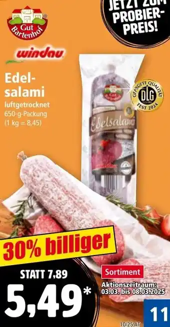 Norma Edel- salami Angebot