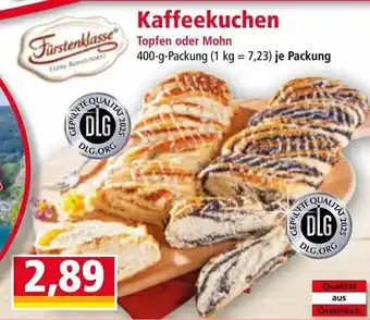 Norma Kaffeekuchen Angebot