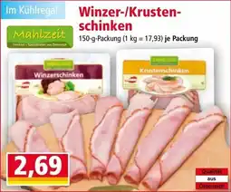 Norma Winzer-/Krusten- schinken Angebot