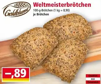 Norma Weltmeisterbrötchen Angebot