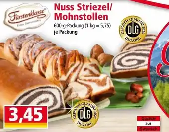 Norma Nuss Striezel/ Mohnstollen Angebot