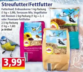 Norma Streufutter/Fettfutter Angebot