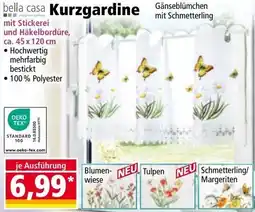 Norma Kurzgardine Angebot