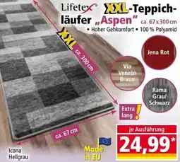 Norma XXL Teppich-  läufer „Aspen Angebot