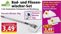 Norma Bad- und Fliesen- wischer-Set Angebot