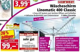 Norma Wäscheschirm Linomatic 400 Classic Angebot