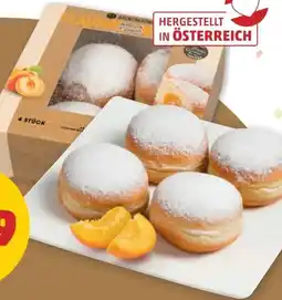 PENNY Bäckerkrönung Marillenkrapfen Angebot