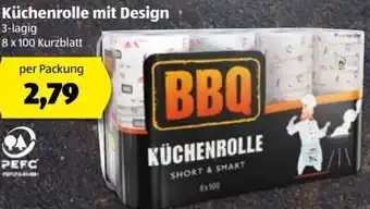 Hofer Küchenrolle Mit Design 3 Lagig Angebot